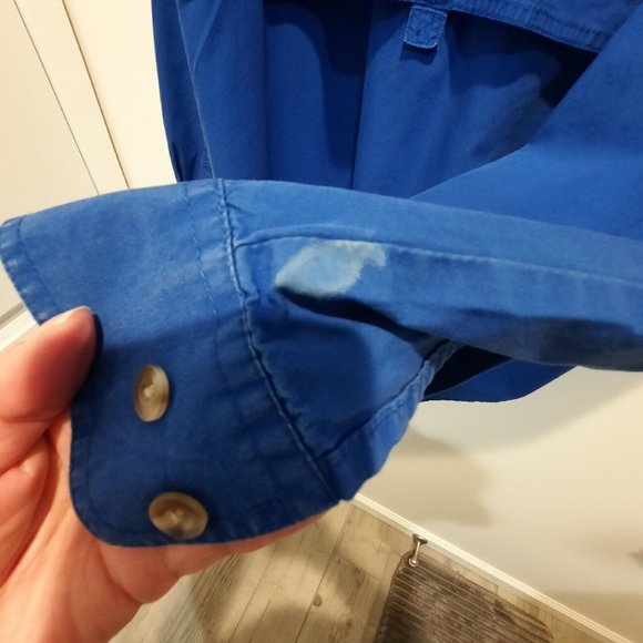 Cabelas Signet Angler Vented  Chevy Emblem Rolled Sleeves Fishing Shirt Size M - Picture 2 of 10